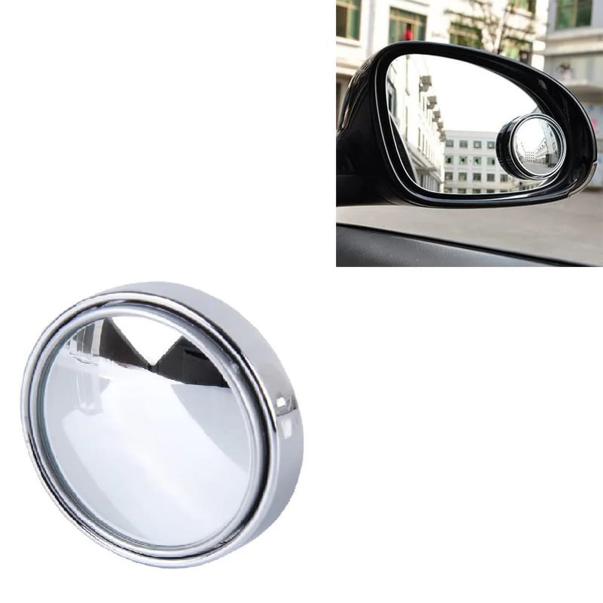 360° Adjustable Blind Spot Car Rear View Mirror (Pack of 2)